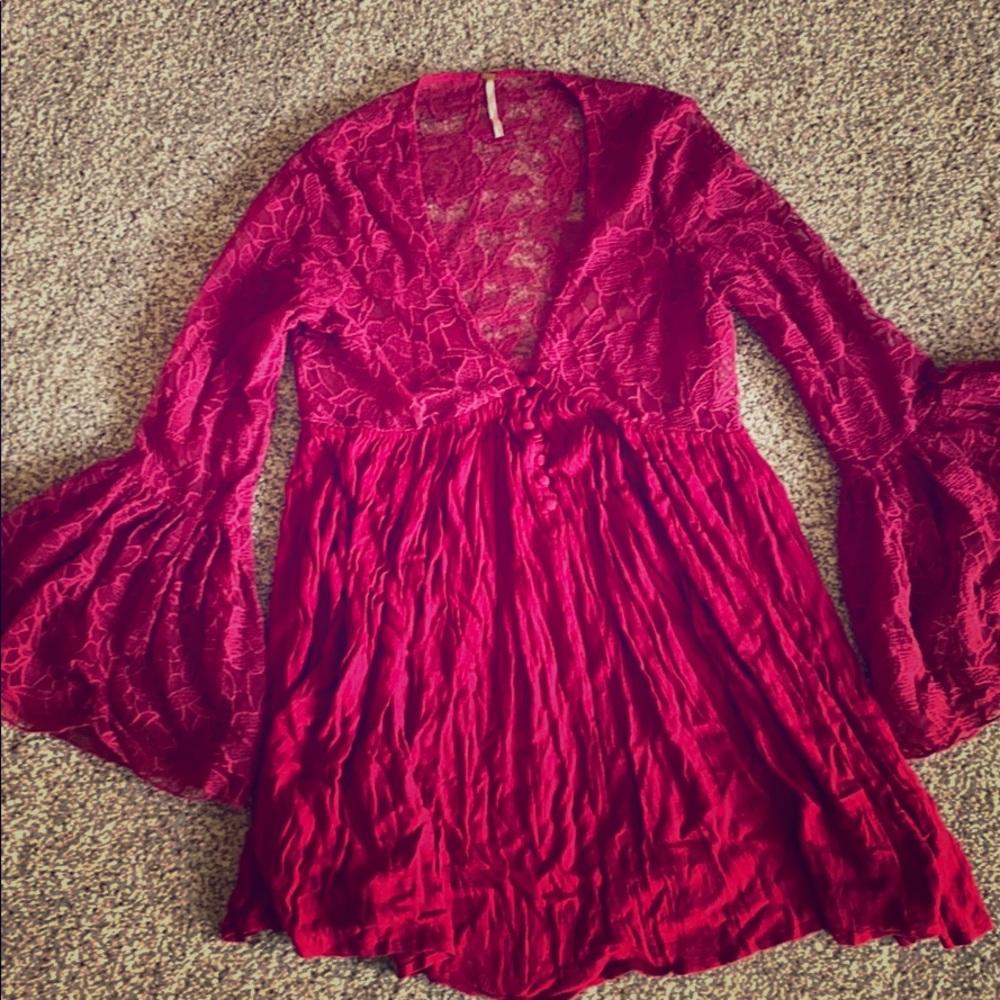 Free People with Love From India Minidress size S